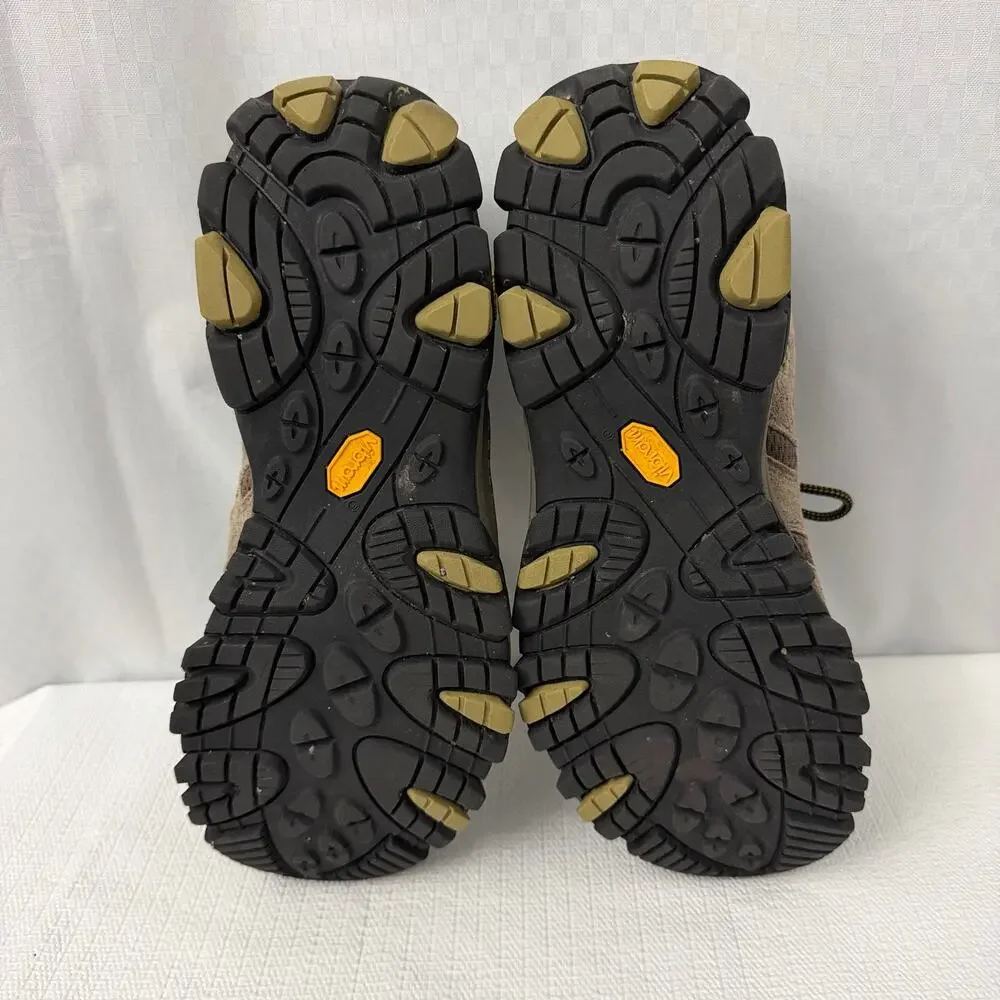 Merrell Moab 3 Hiking Shoes Men's Size 11.5 Wide Walnut Low Top Vibram